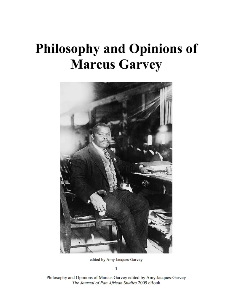 MarcusGarvey-Philosophy